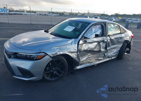 2023 Honda Civic Sport z USA, uszkodzony, nr VIN 2HGFE2F59PH561461